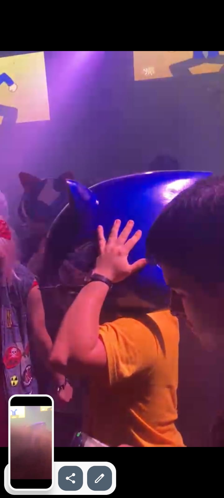 Iluminación láser evento Sonic Buenos Aires