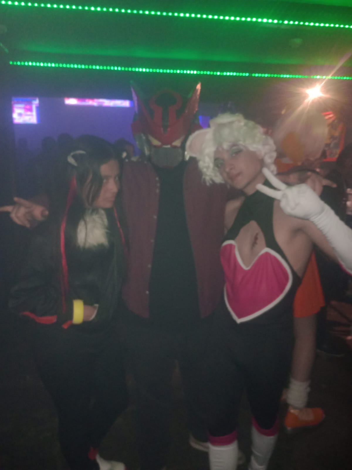 Cosplayers en Sonic Fest Riders Party