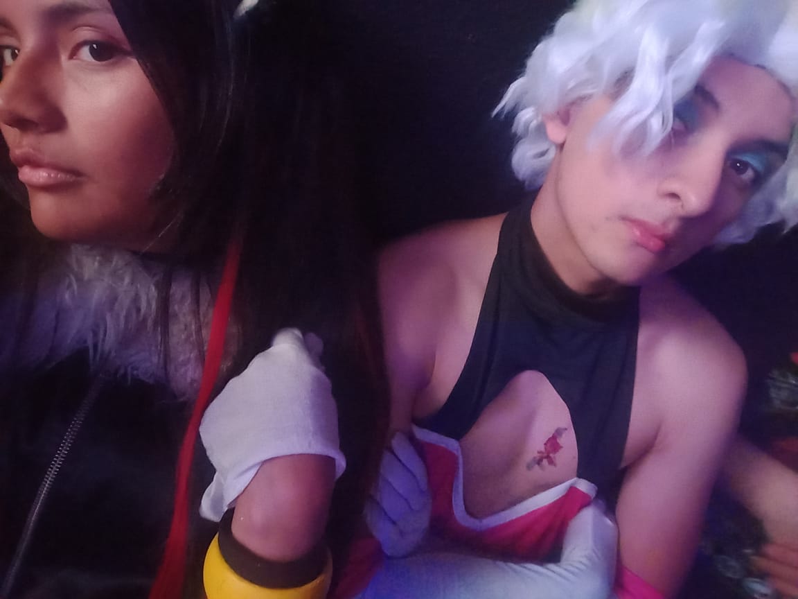 Cosplayers en Sonic Fest Riders Party