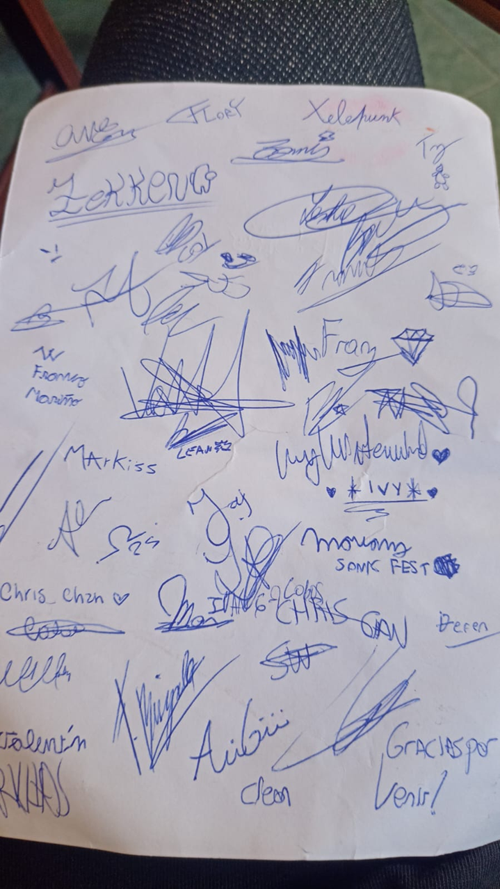 Cosplayers en Sonic Fest Riders Party