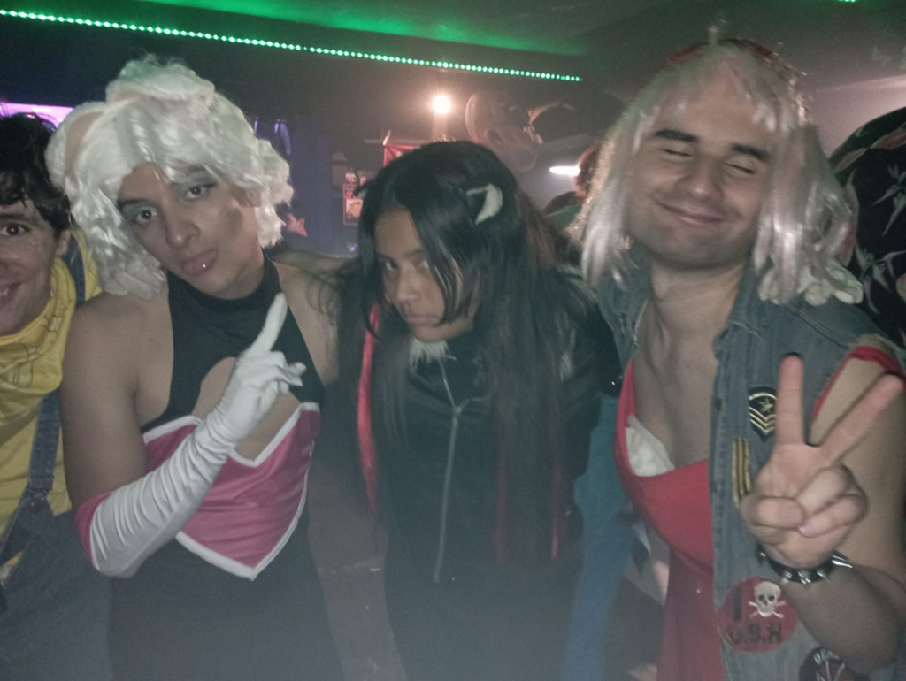 Cosplayers en Sonic Fest Riders Party