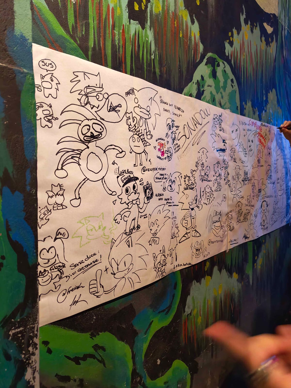 Documento de identidad fan para Sonic Fest Argentina