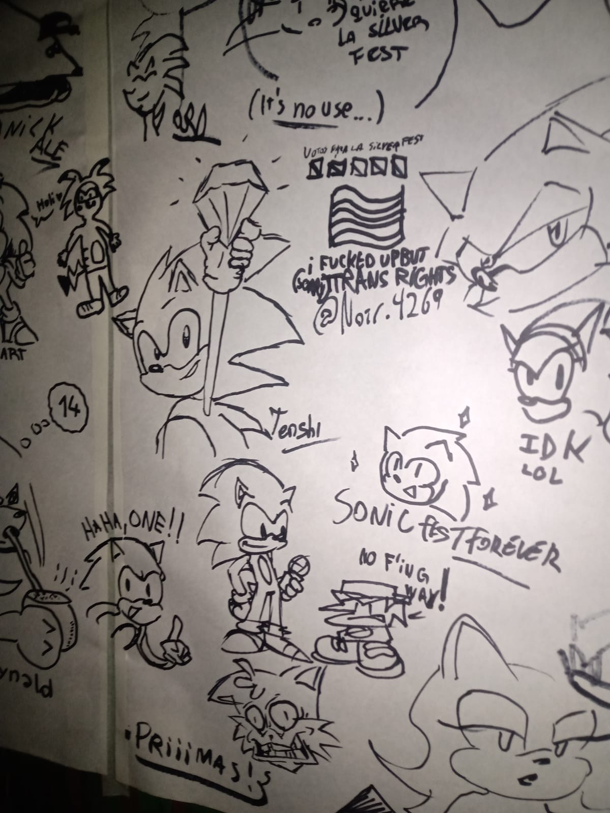 Gente bailando en la pista de Sonic Fest