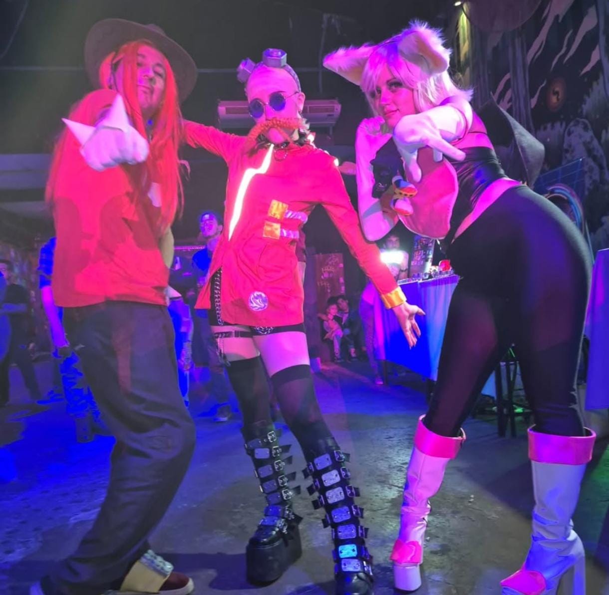 Foto fiesta Sonic Fest Argentina público bailando