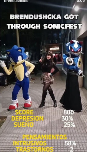 Comunidad del Sonic Argentino junto a Brenduschka