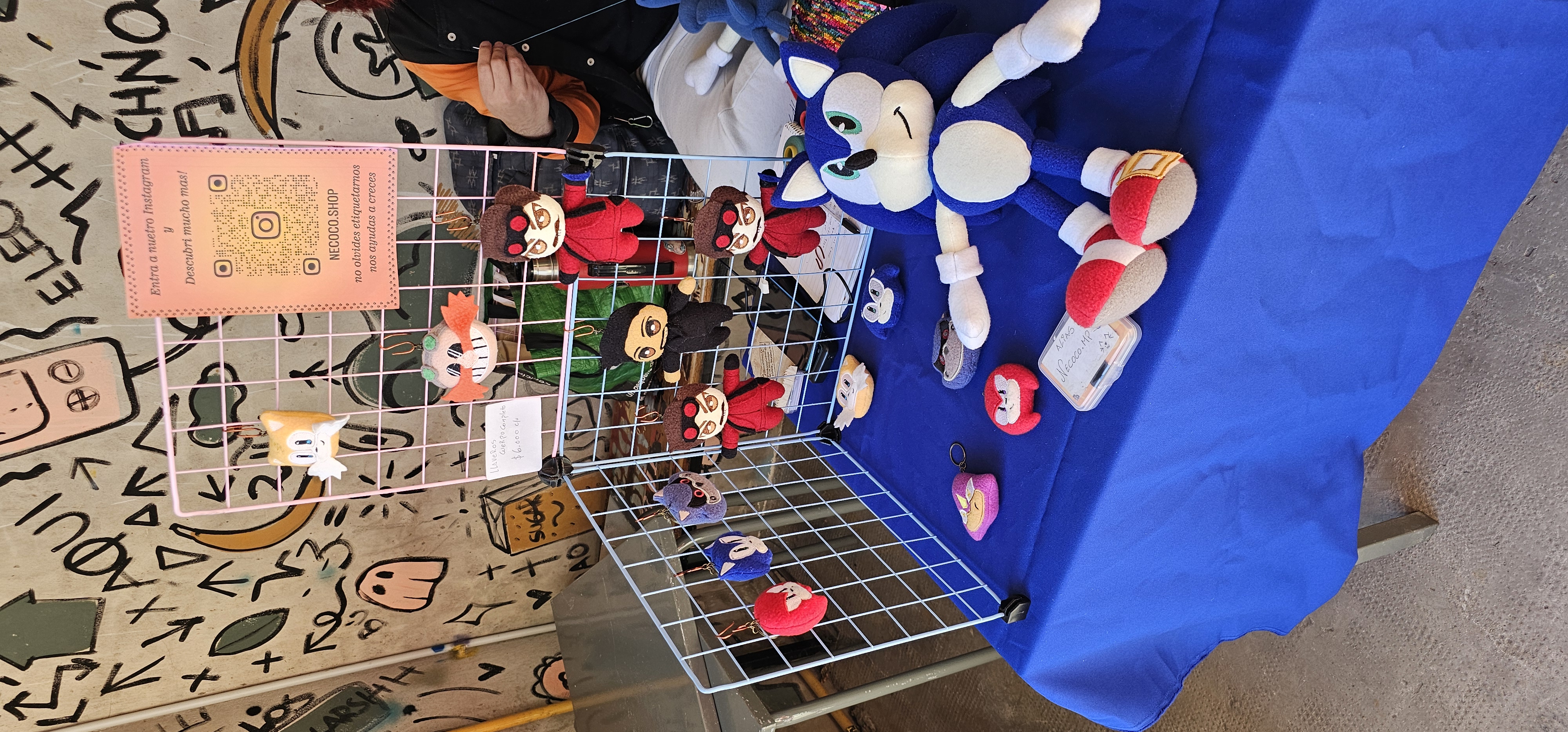 SONIC EXPO FEST ZONA COSPLAY CERCA DE STAND