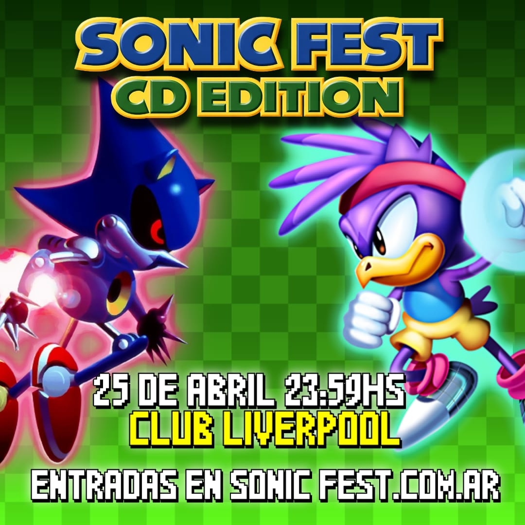 Sonic Fest - Especial Sonic CD - ABRIL 2026