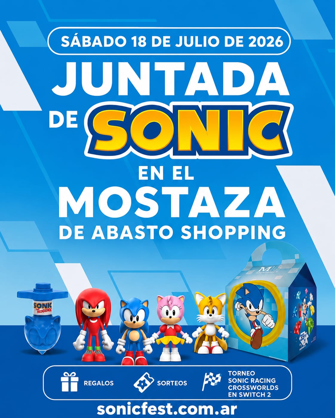 Expo Sonic Fest - Juntada de Sonic en Argentina - Septiembre 2026