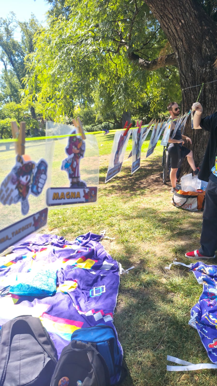 Gran convocatoria de la comunidad Sonic Argentina en los bosques de Palermo