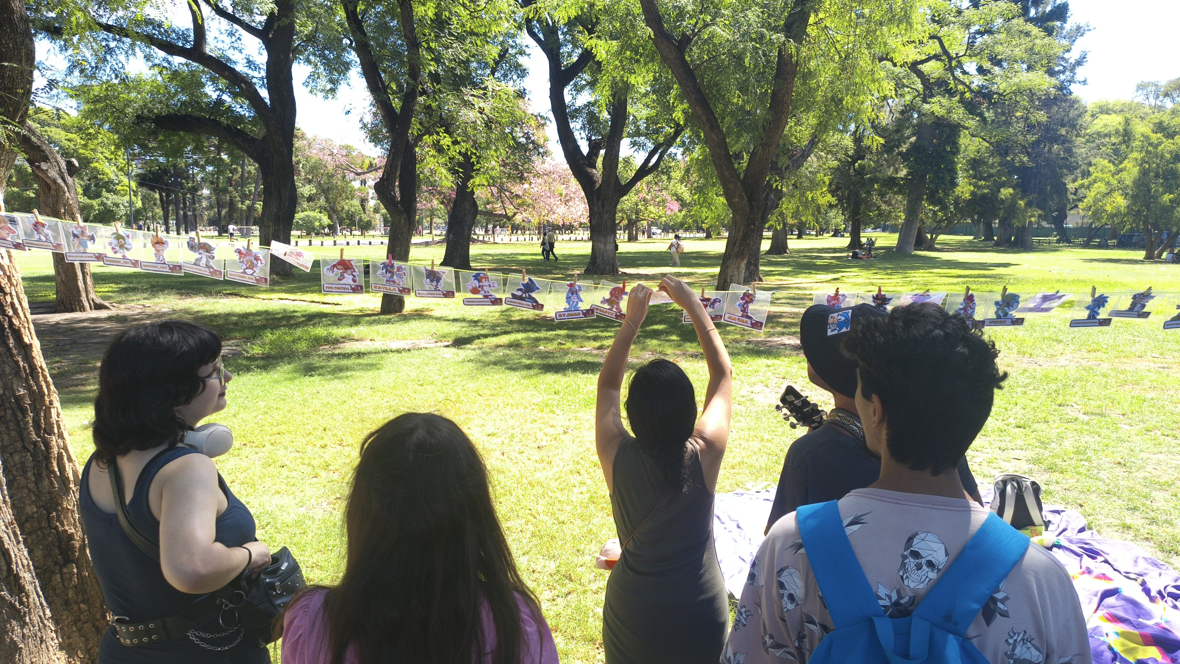 Fans compartiendo su pasión por SEGA en Buenos Aires