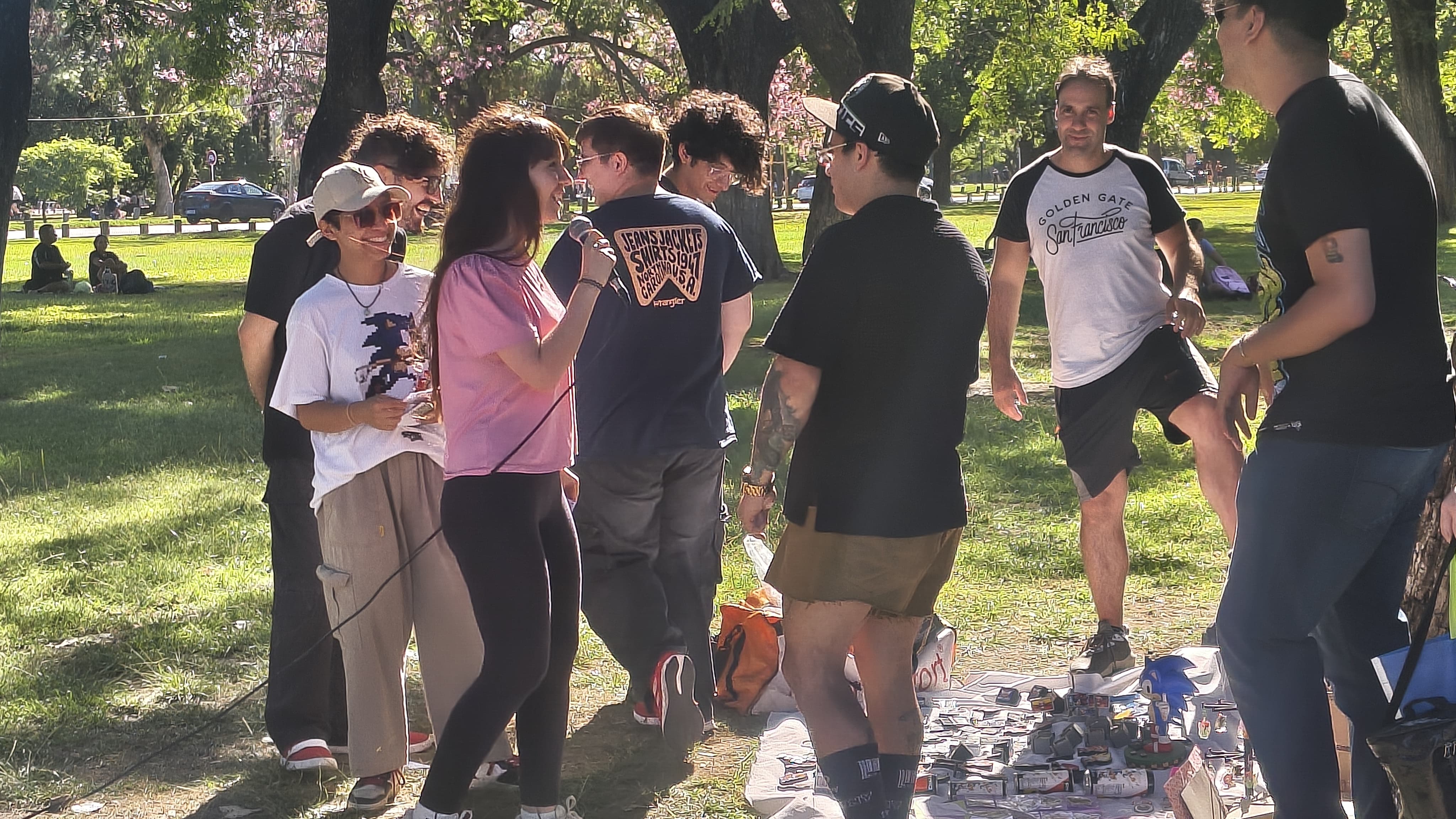 Encuentro de la comunidad SEGA Argentina celebrando al erizo