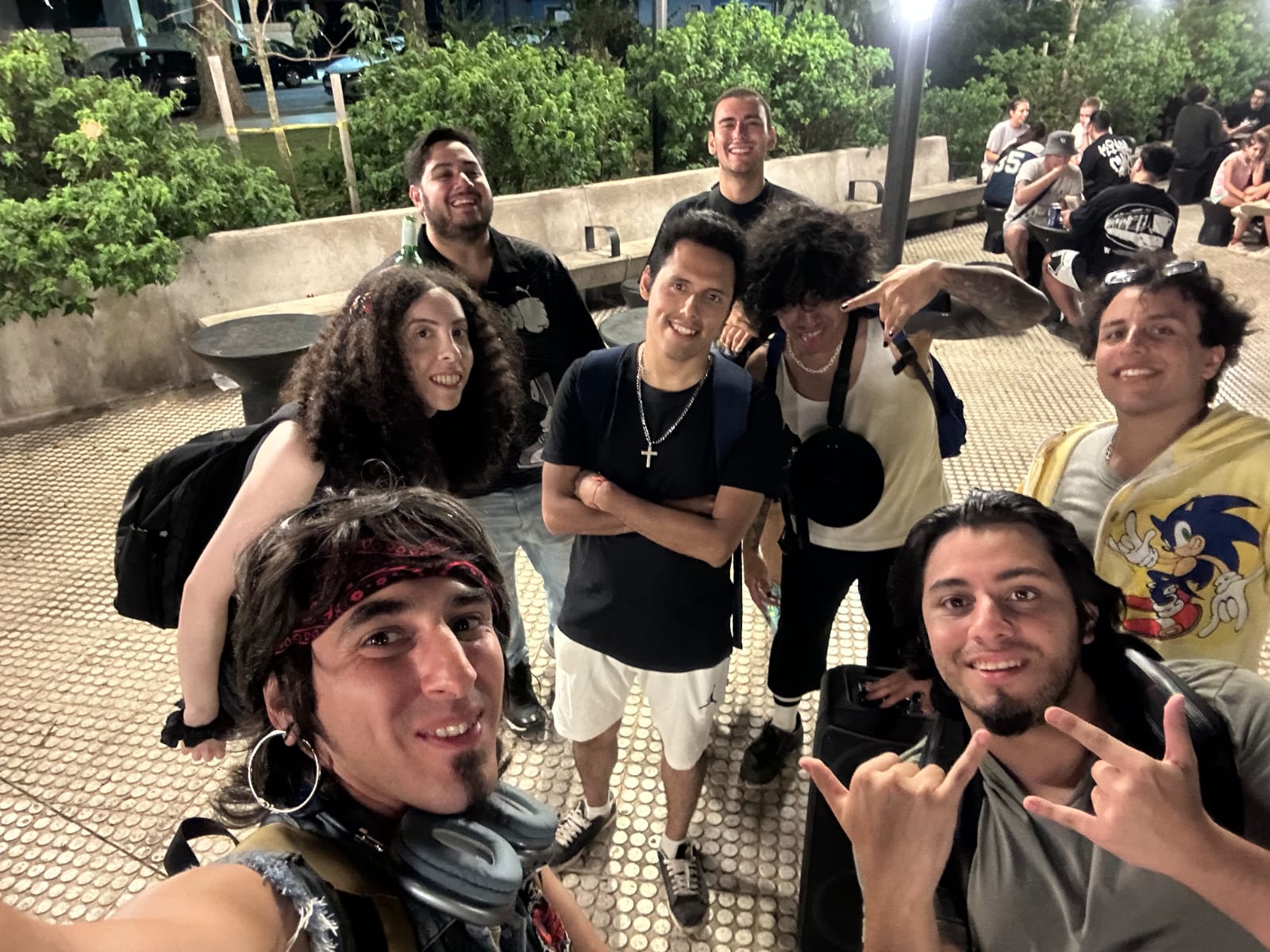 Vista panorámica de la Sonic Fest en el Planetario de Palermo