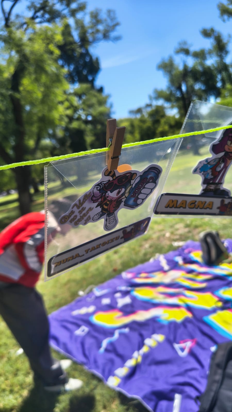 Detalle del show de covers de Sonic por Los Ultrasónicos