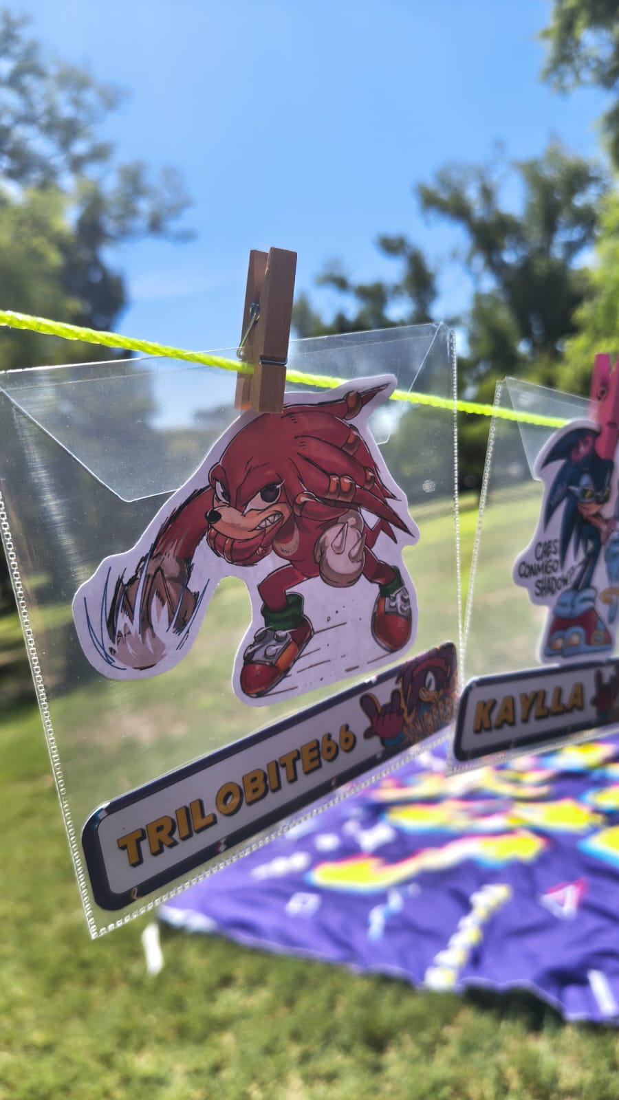 Homenaje a los 35 años de Sonic en el evento local