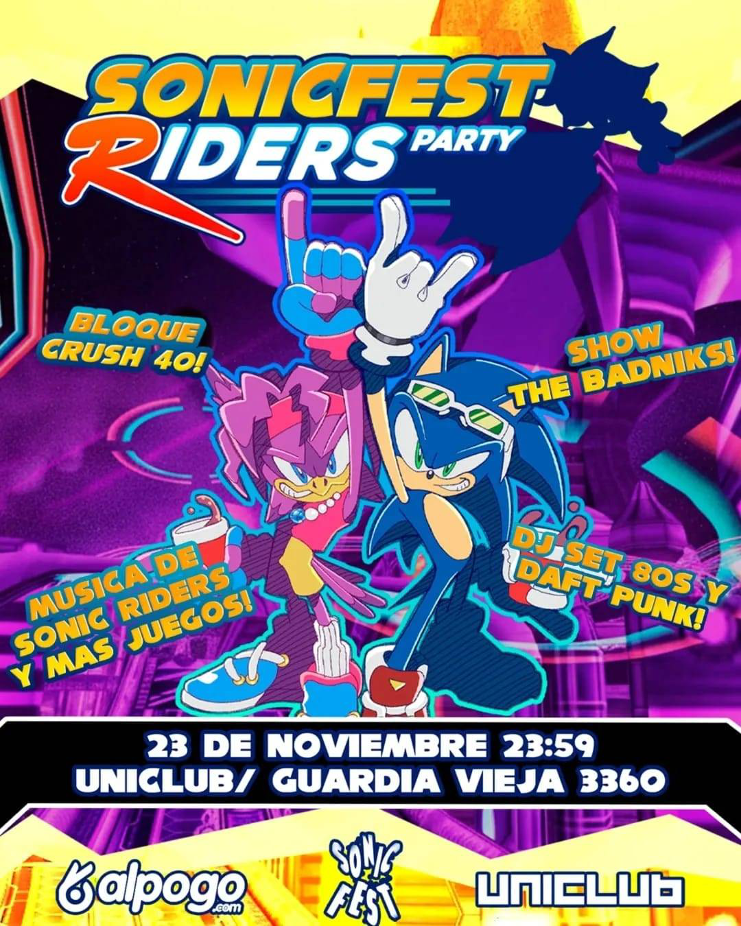 Sonic Riders Flyer