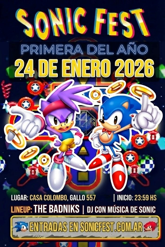 Sonic Fest 2026 primera del año