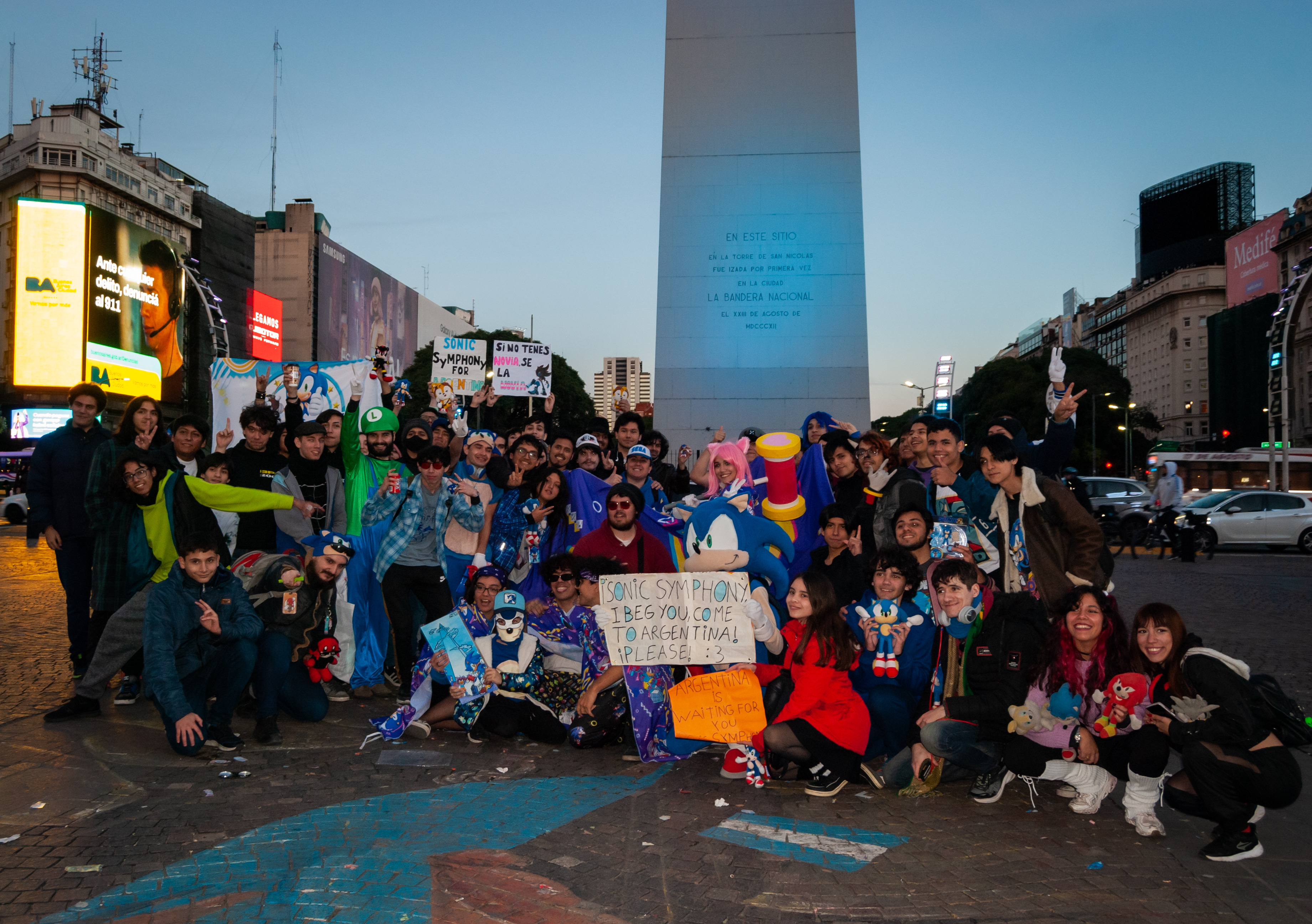 SONIC FEST OBELISCO JUNTADA FANS