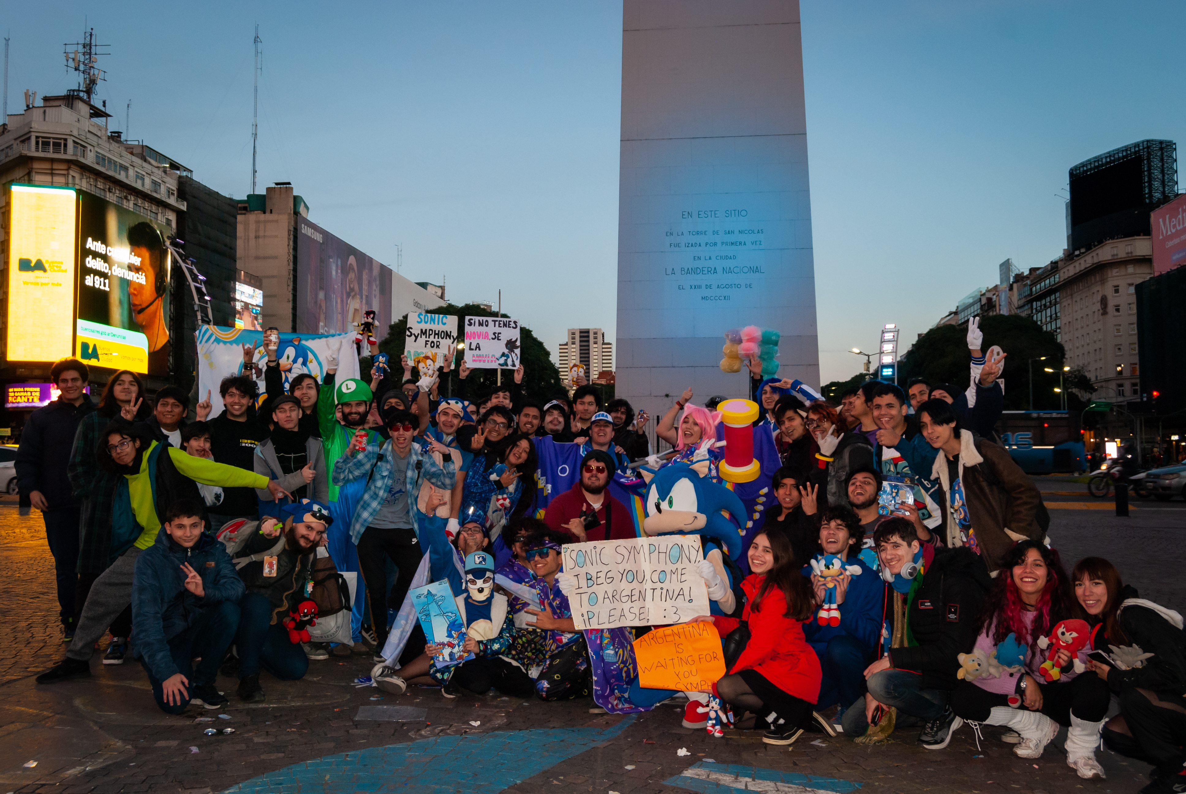 SONIC FEST OBELISCO COSPLAYERS
