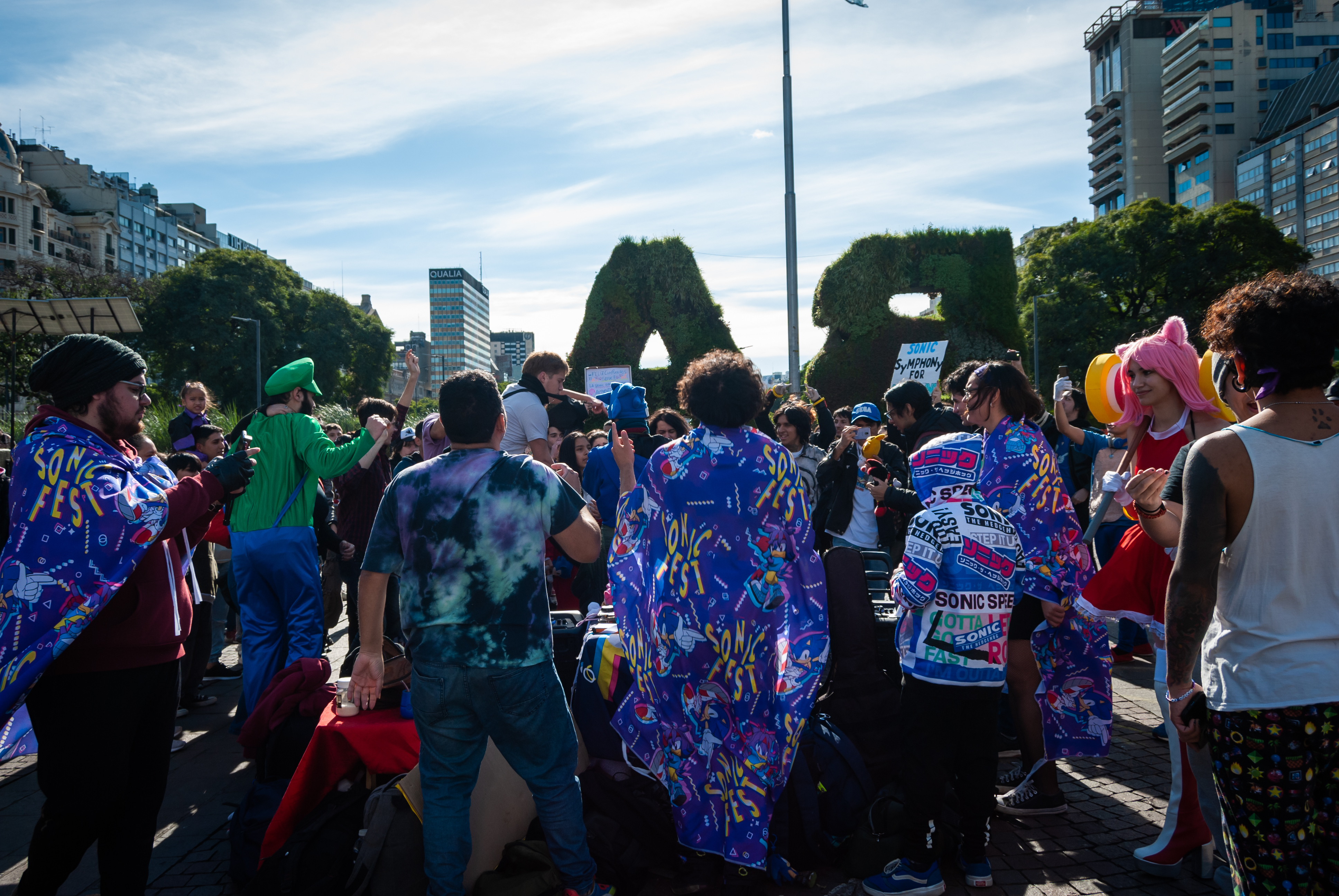 SONIC FEST OBELISCO CUMPLEAÑOS