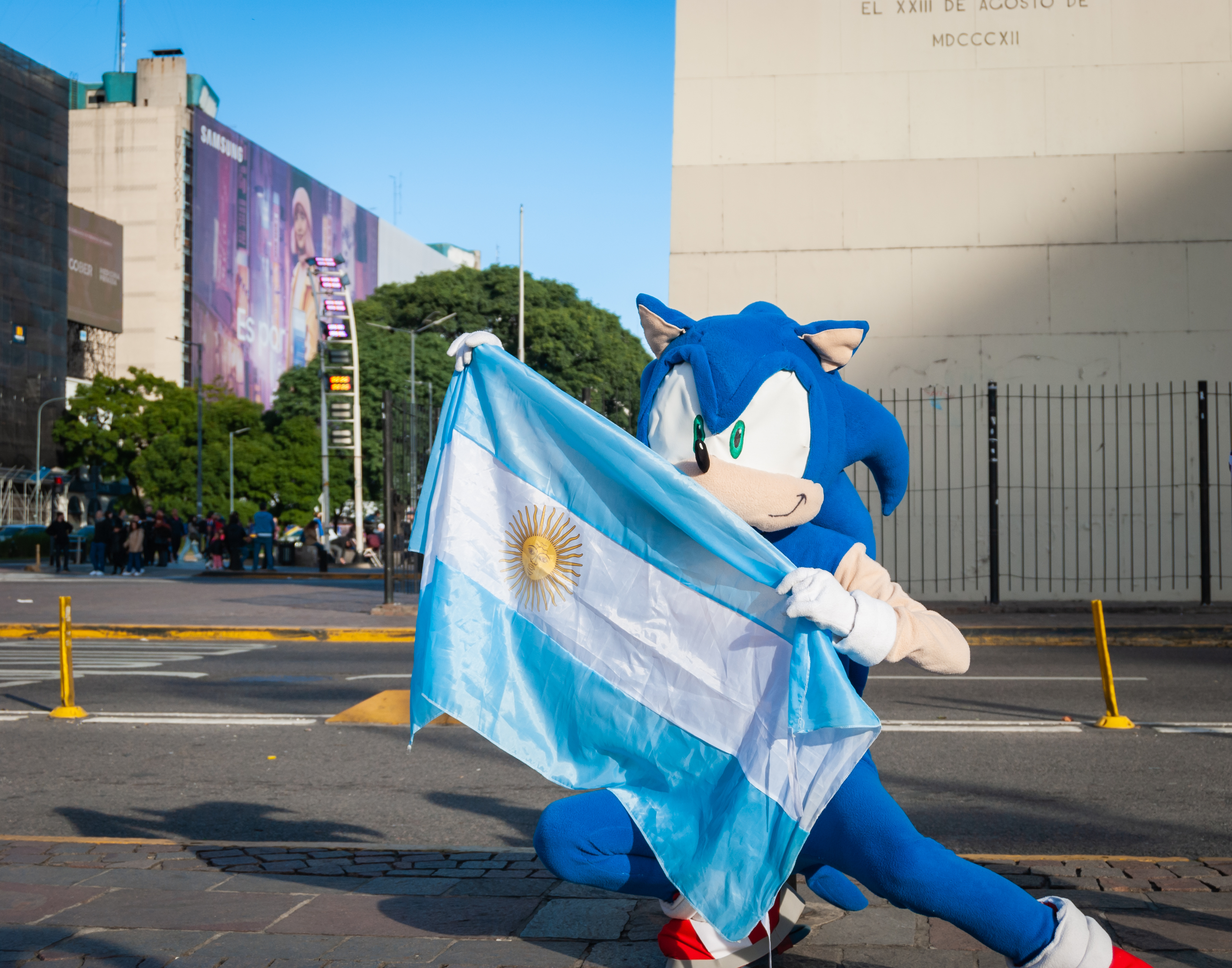 SONIC FEST OBELISCO CUMPLEAÑOS